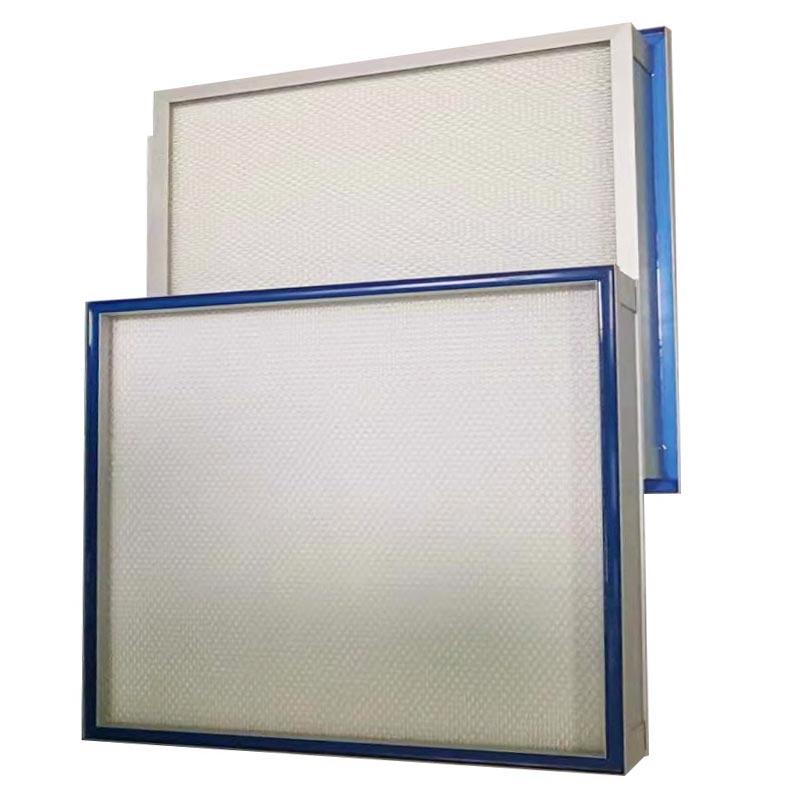 Liquid Tank Gel Seal HEPA HVAC Air Filter For Clean Room