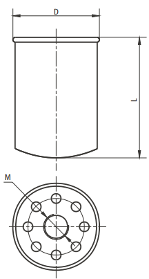 SP-06X25 Series Leemin Spin-on Line Filter