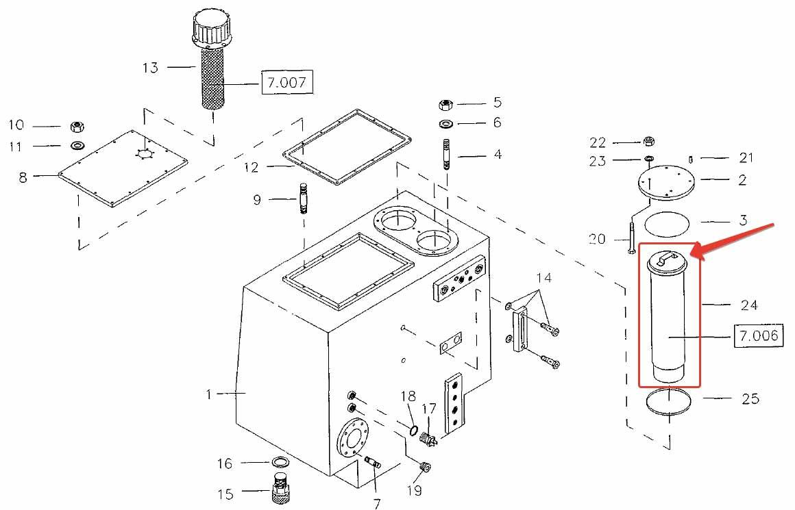 5003660426/K3.1370-76 Argo Machinery Oil Filter Element