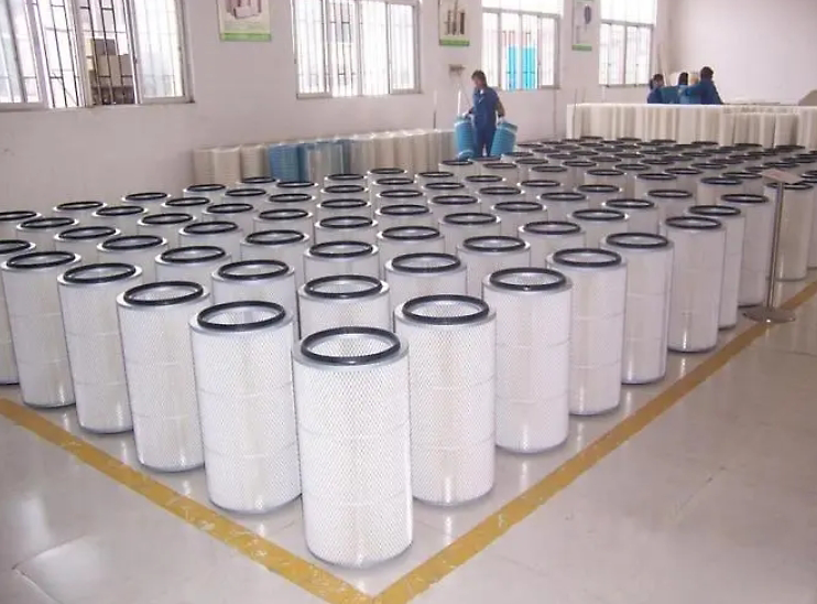 Manufacturing materials for dust removal filter cartridge