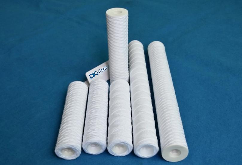 Wire wound filter elements