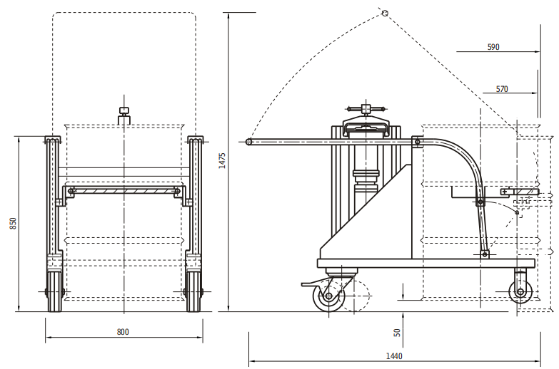 LUC,LUCA,LUCB Series Pushcart Oil Purifier